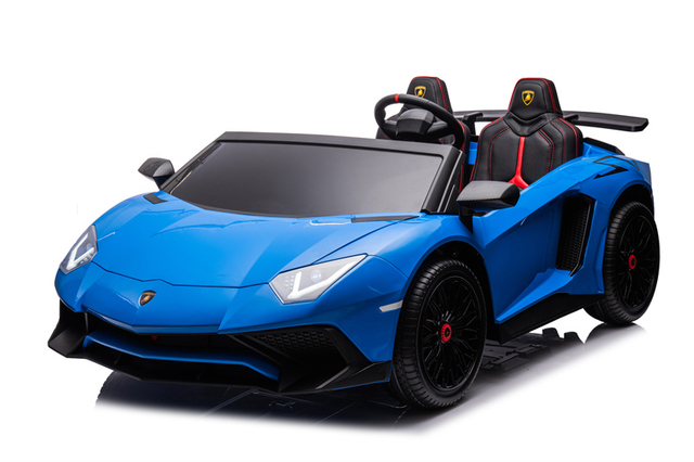 24V Lamborghini Aventador SV Kids Ride-On Car me 2,4g telekomandë