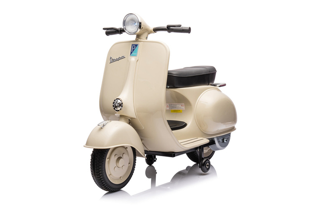 12V Licensed VESPA Kids Electric Ride on Motorbike