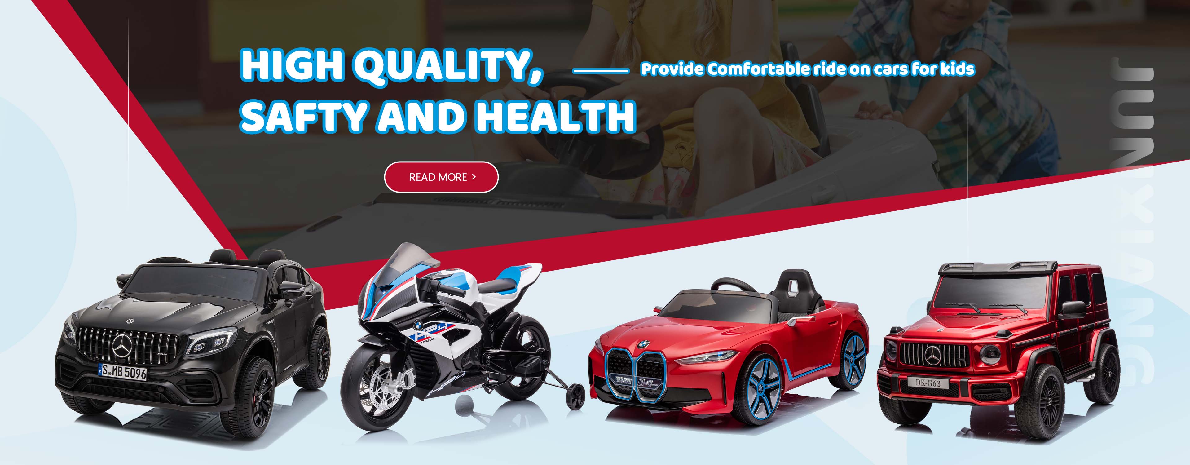 Provide Comfortable ride on cars for kids