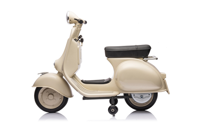 12V Licensed VESPA Kids Electric Ride on Motorbike