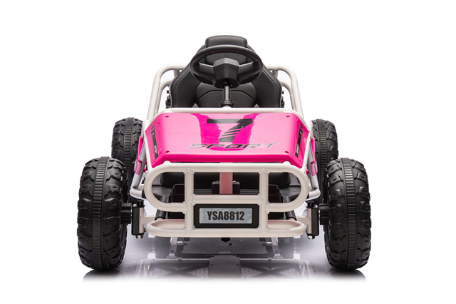 24V 2024 NEW Boys White Ride on UTV with Radio Control