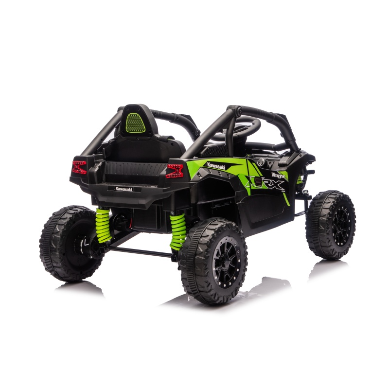 12V Kawasaki KRX 1000 Kids Electric Ride-On Car with Remote Control | LED Lights & Music
