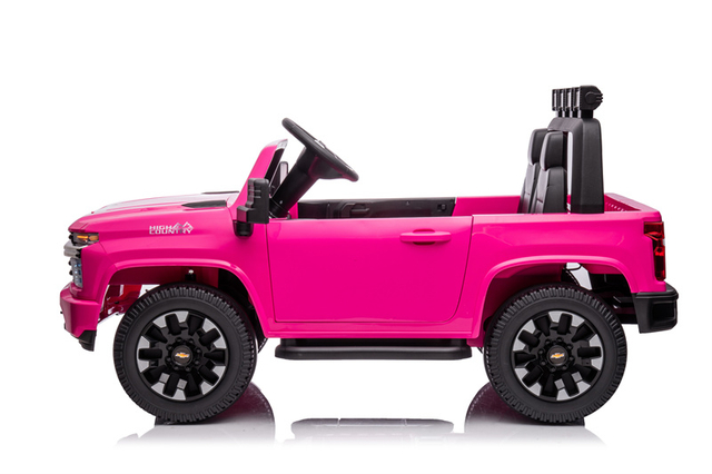 24V Licensed Chevrolet SILVERADO Girls Remote Control Ride on Jeep