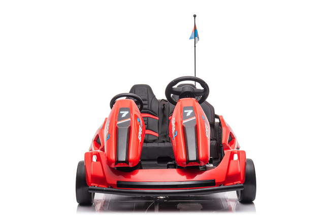 48V 2 sitplekke Borsellose motor Kinders Elektriese Drift Go Karts