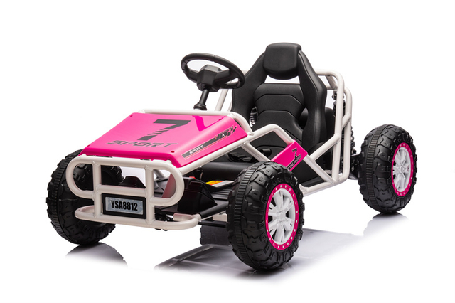 24V 2024 NEW Boys White Ride on UTV with Radio Control