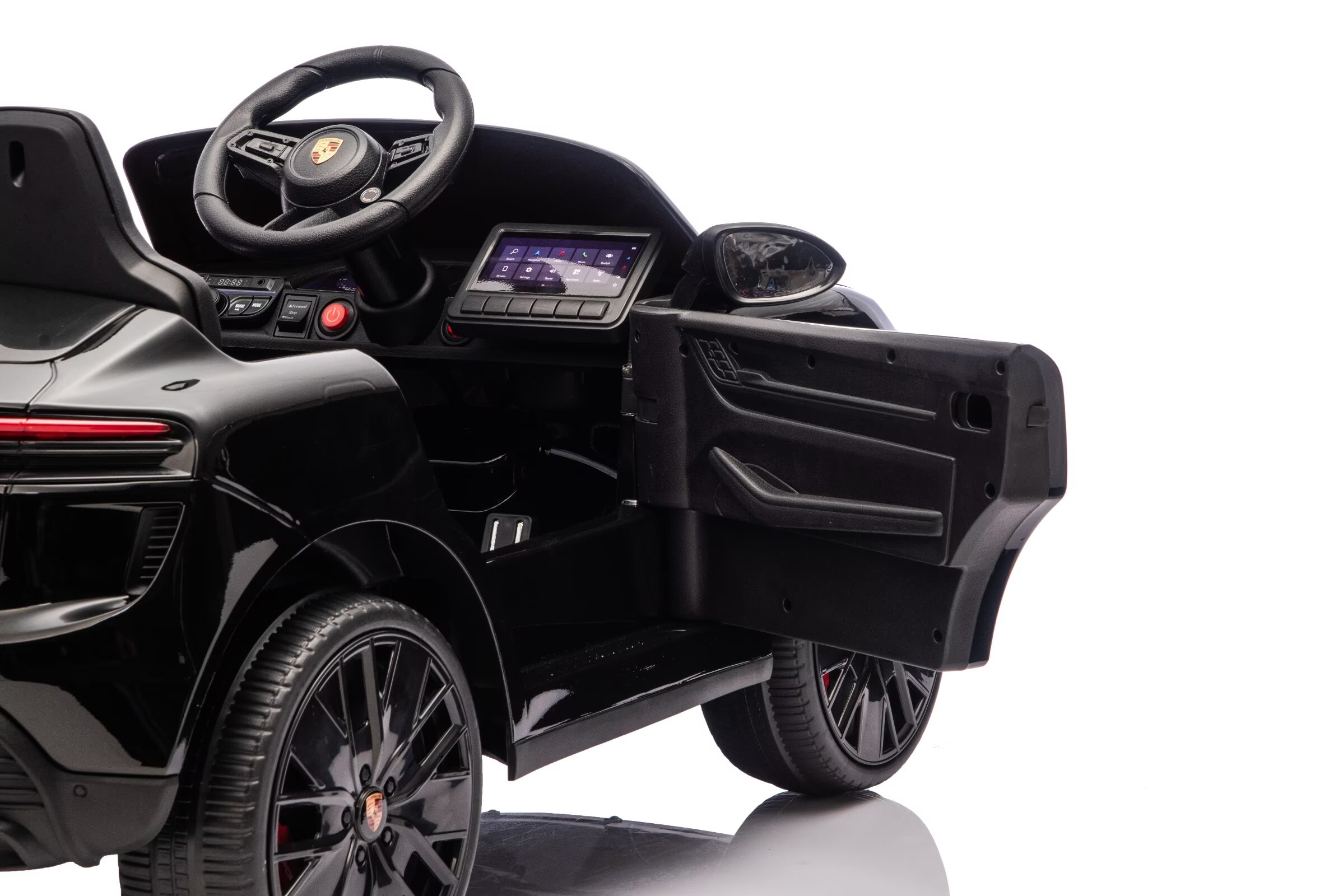 24V Licensed Porsche Macan Turbo EV Kids Electric Ride On Car