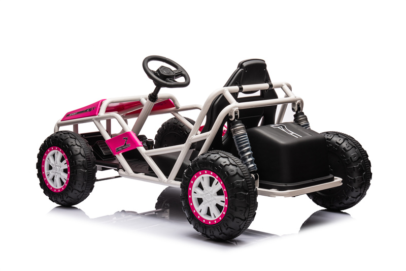 24V 2024 NEW Boys White Ride on UTV with Radio Control