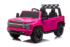 24V Licensed Chevrolet SILVERADO Girls Remote Control Ride on Jeep