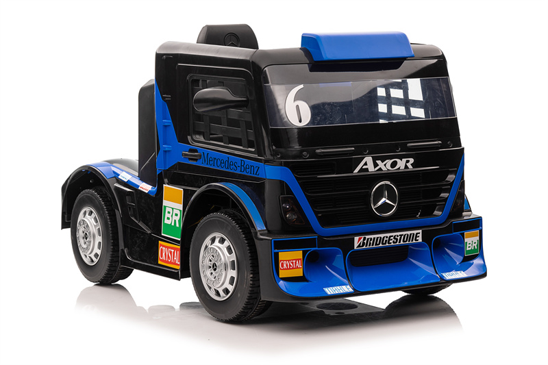 24V Mercedes Benz Axor Truck Outdoor Motorized Ride On Cars