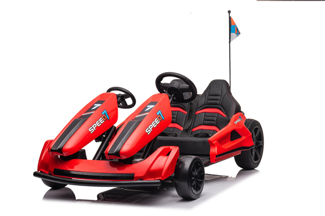 48V 2 sitplekke Borsellose motor Kinders Elektriese Drift Go Karts