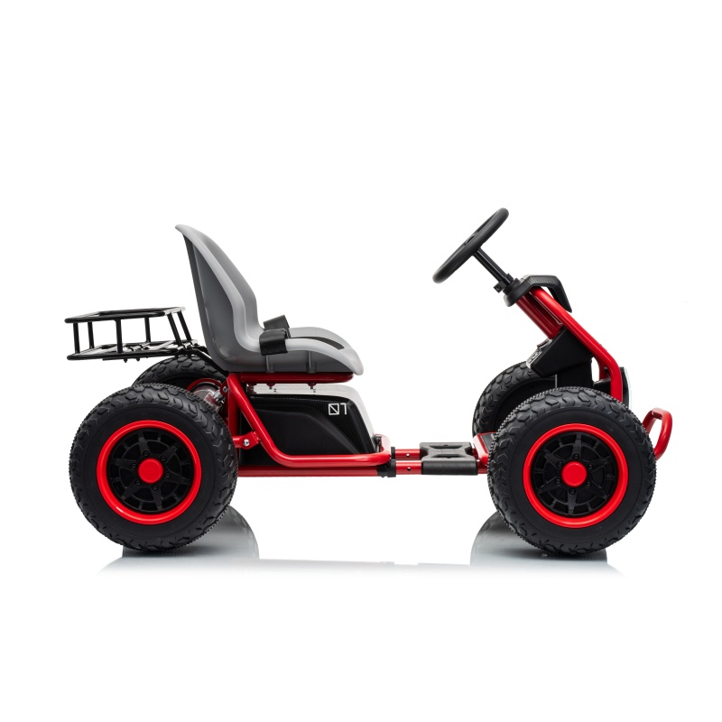 36V Dual Motors Battery Operated Ride on Steel Frame Go Kart 