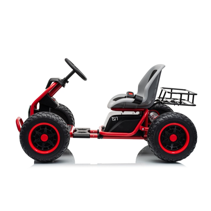36V Dual Motors Battery Operated Ride on Steel Frame Go Kart 