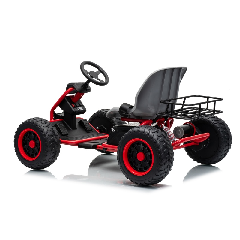 36V Dual Motors Battery Operated Ride on Steel Frame Go Kart 